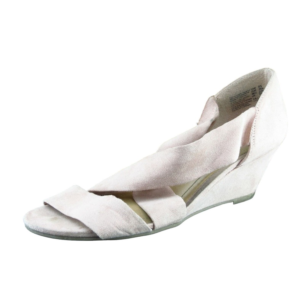 Dexflex Sz 8.5‎ M Pink Strappy Fabric Women Sandals